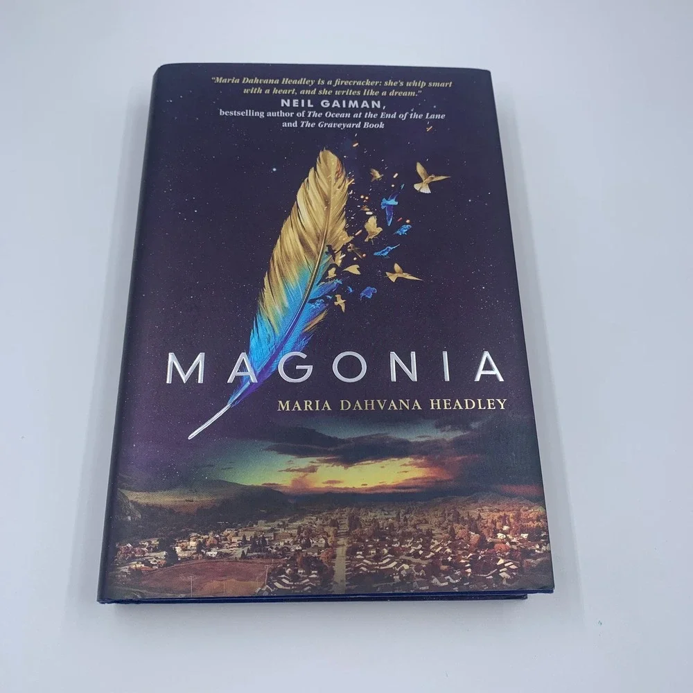 Magonia - Maria Dahvana Headley SIGNED DOODLE 1st Edition 1st Print Hardcover